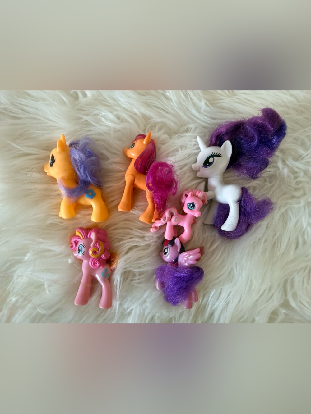💫4/$25 • My Little Pony Assorted Purple & Pink Pony Figures
